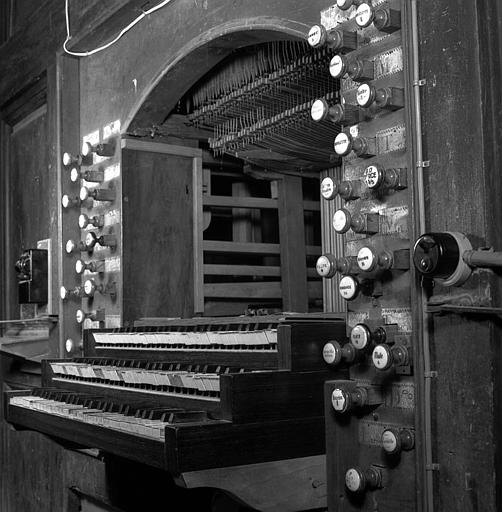 Orgue : Console