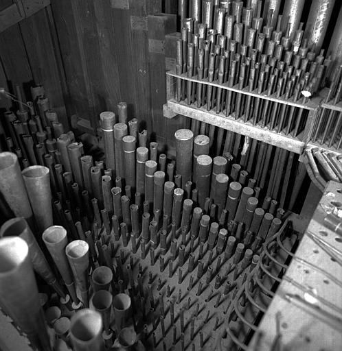 Orgue : Tuyauterie du grand orgue