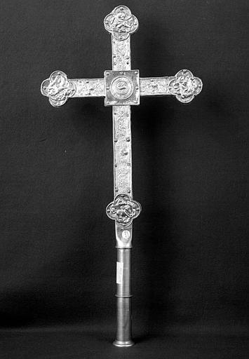 Croix processionnelle en argent (revers)