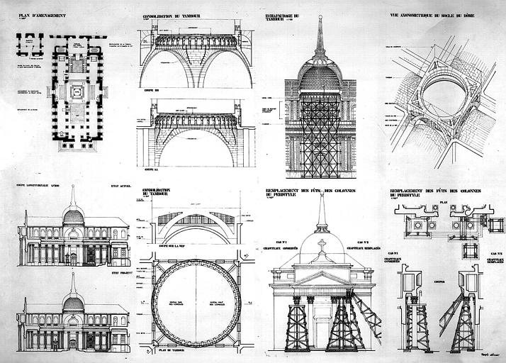 Concours d'architecte : projet de Voinchet