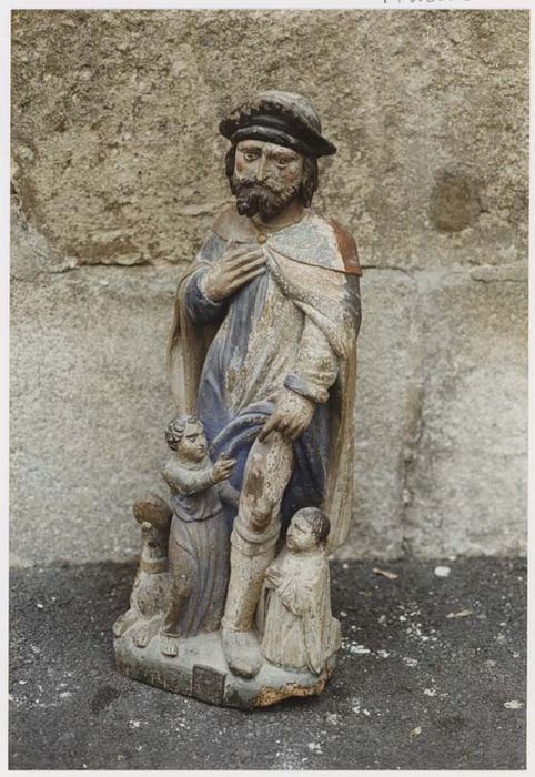 statuette : saint Roch