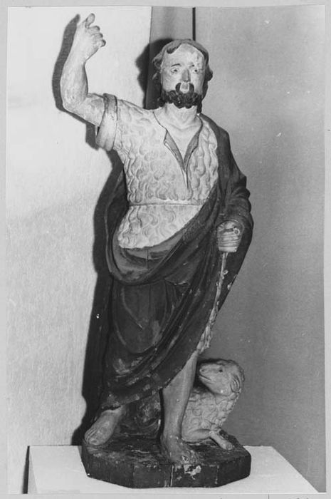 statuette : saint Jean-Baptiste
