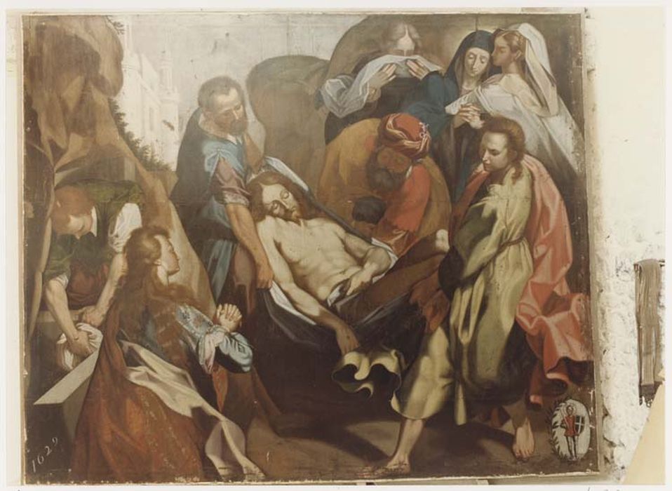 tableau : le Portement du Christ mort