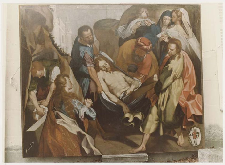 tableau : le Portement du Christ mort