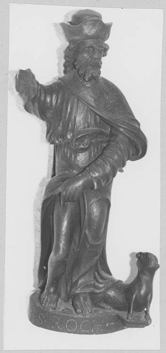 statuette : saint Roch