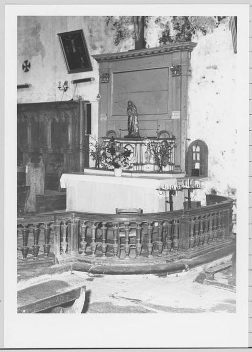 clôture de choeur, clôture d'autel (tables de communion) - © Ministère de la Culture (France), Médiathèque du patrimoine et de la photographie, diffusion GrandPalaisRmn Photo