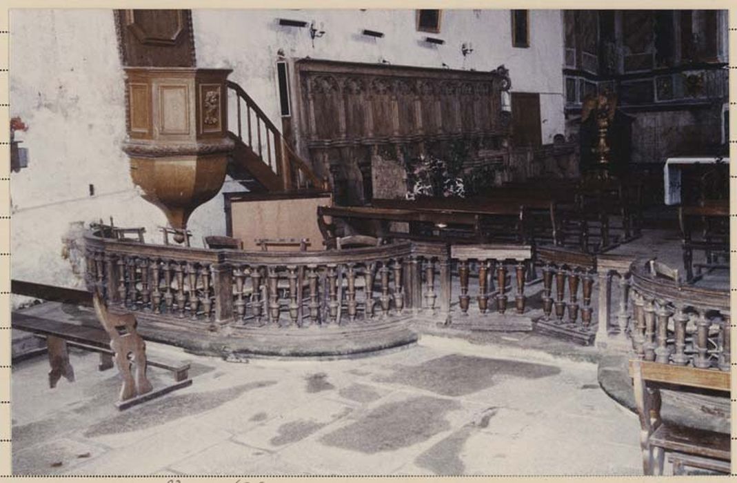 clôture de choeur, clôture d'autel (tables de communion) - © Ministère de la Culture (France), Médiathèque du patrimoine et de la photographie, diffusion GrandPalaisRmn Photo