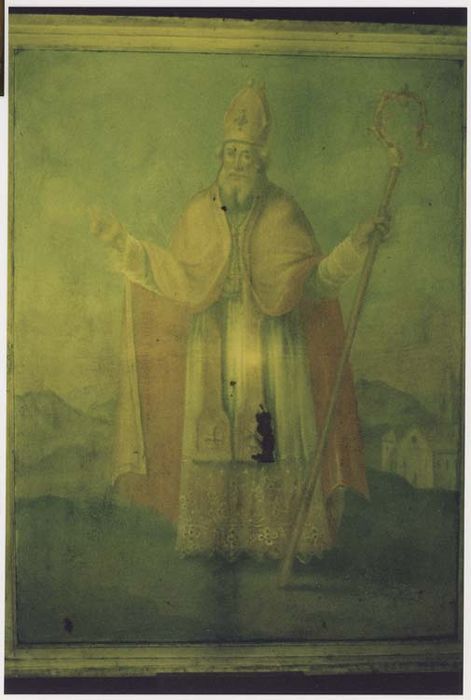 tableau et cadre : saint Ferréol, photo U.V.