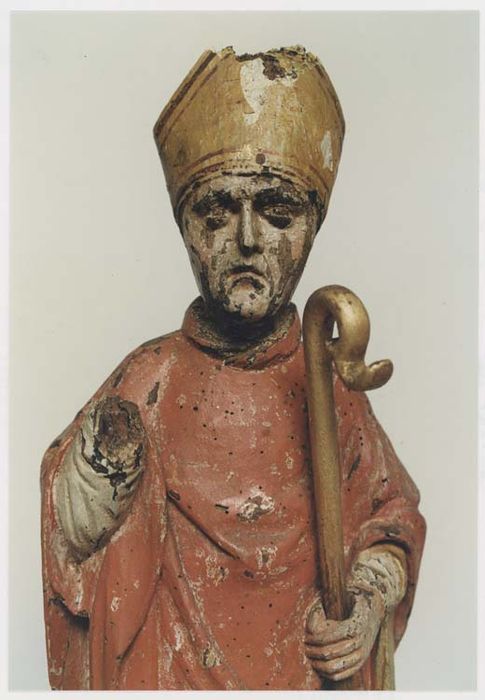 statue : saint Martial, détail