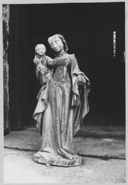 statuette : Vierge à l'Enfant