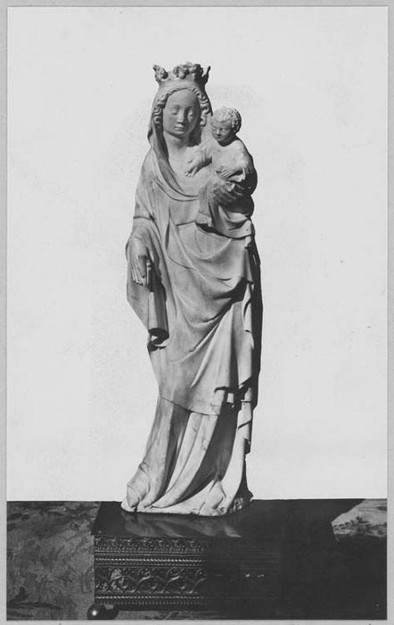 statuette : Vierge à l'Enfant