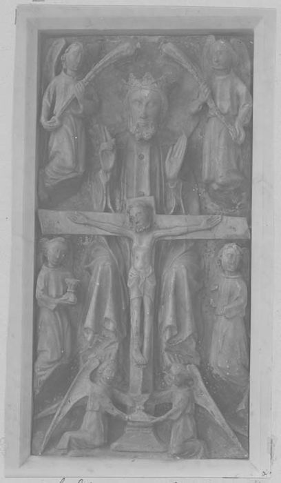 retable, bas relief partie centrale