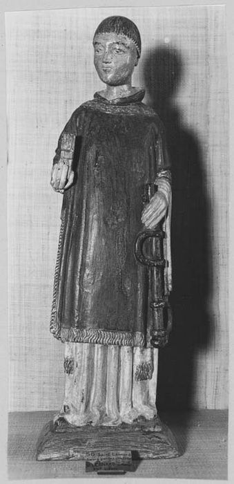 statuette : saint Léonard