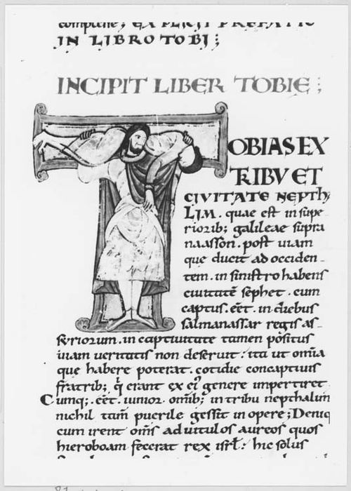 manuscrit enluminé dit Bible de Saint-Yrieix