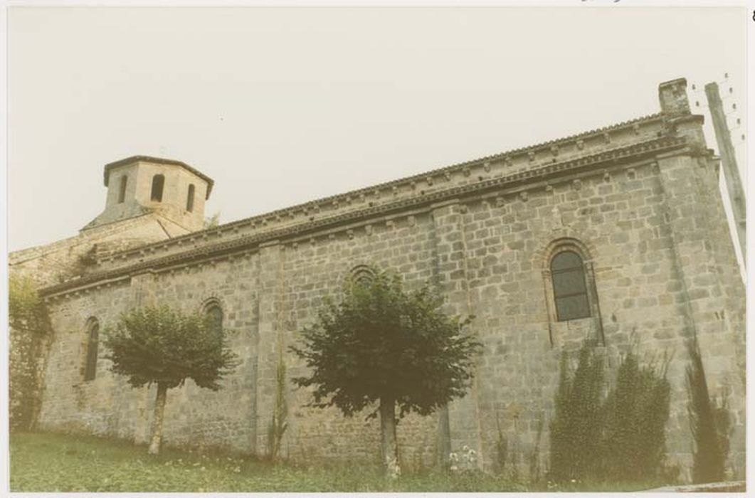 église paroissiale Saint-Eutrope, élévation latérale nord