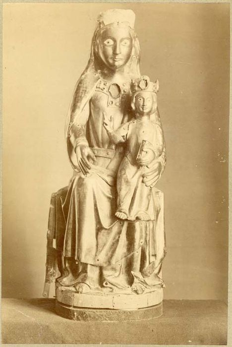 statuette : Vierge à l'Enfant