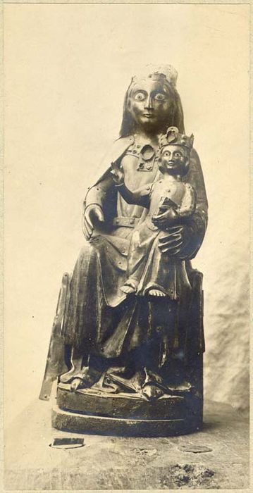 statuette : Vierge à l'Enfant