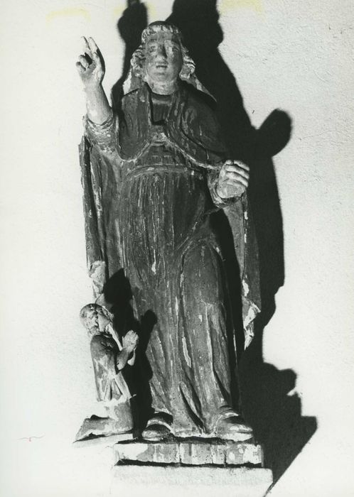 statue : Saint bénissant - © Ministère de la Culture (France), Médiathèque du patrimoine et de la photographie, tous droits réservés