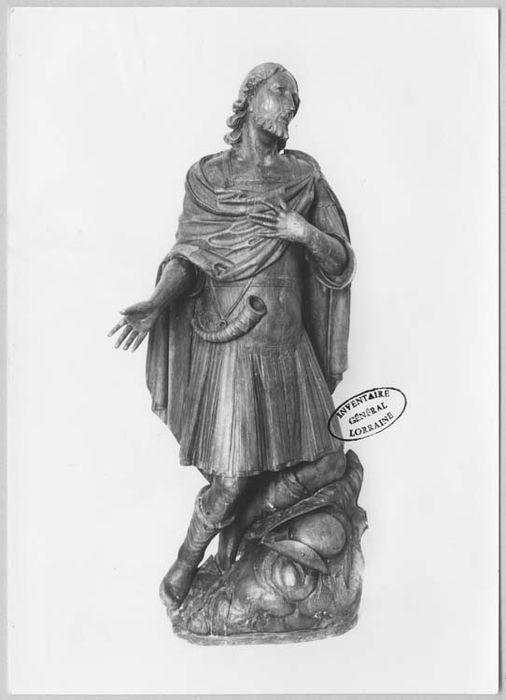 statue : Saint Hubert