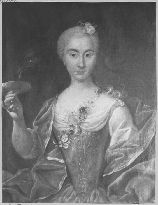 tableau : Portrait de madame Charles de Bourcier de Villers, née Suzanne Marguerite Humbert de Girecourt, cadre