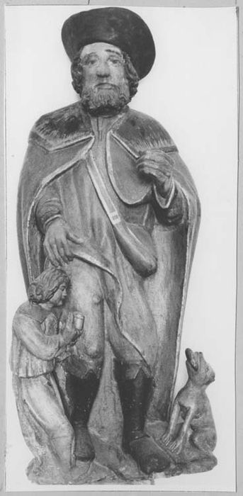 statue : Saint Roch