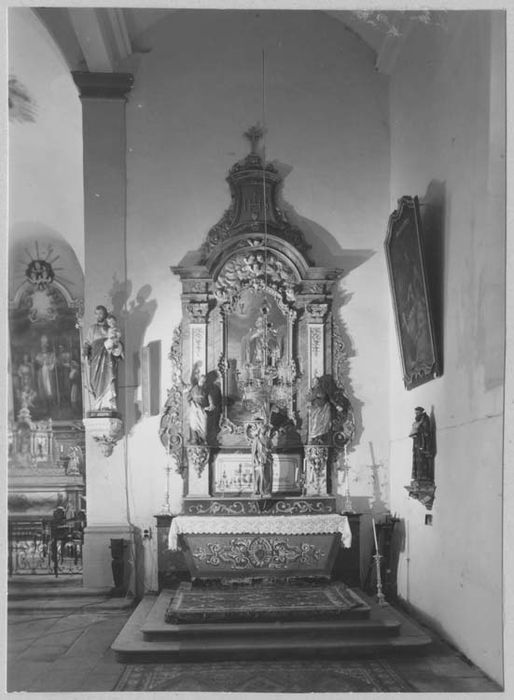 retable latéral sud, 2 statues : Saint pierre, Saint Paul - © Ministère de la Culture (France), Médiathèque du patrimoine et de la photographie, diffusion RMN-GP