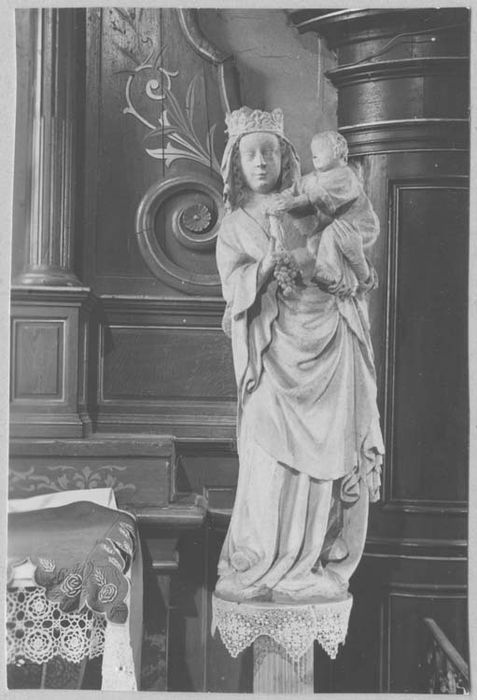 statue : Vierge à l'Enfant dite Notre-Dame des Champs