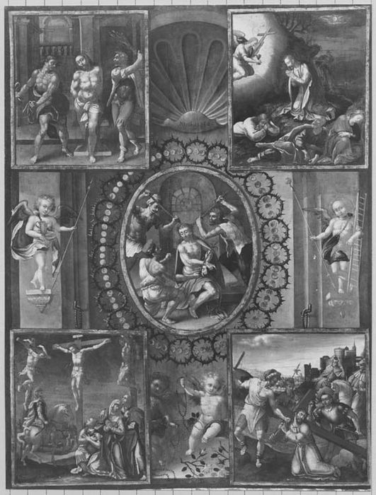 tableau : Les Mystères du Rosaire