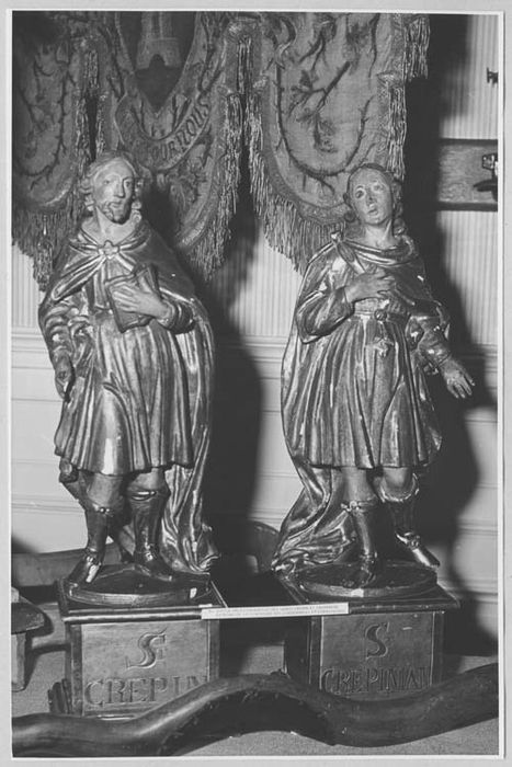 2 statuettes : Saint Crépin, Saint Crepinien - © Ministère de la Culture (France), Médiathèque du patrimoine et de la photographie, diffusion RMN-GP