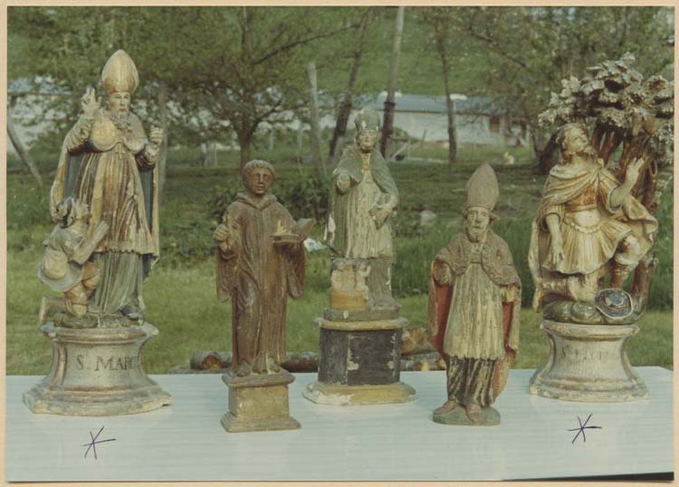 2 statuettes : Saint Marcou, Saint Hubert - © Ministère de la Culture (France), Médiathèque du patrimoine et de la photographie, diffusion RMN-GP