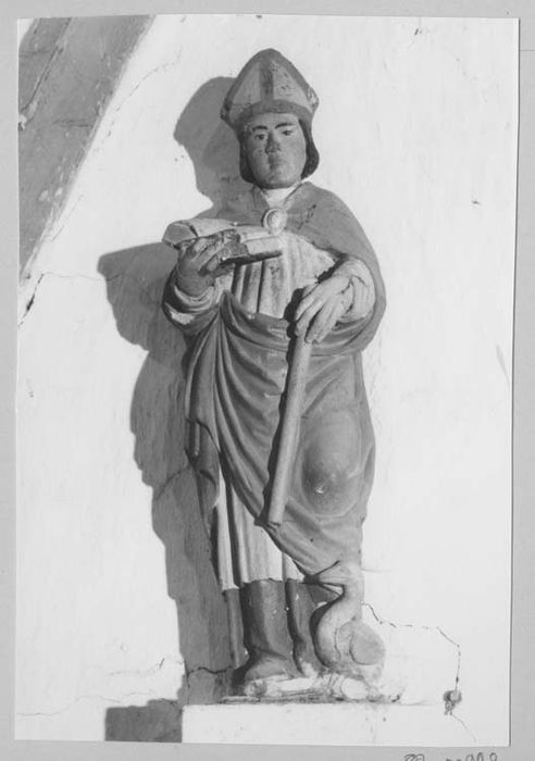 statue : Saint Valbert