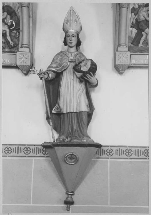 statue : Saint Grat