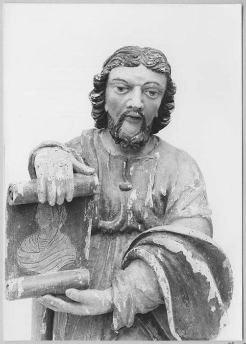 statue : Saint Luc