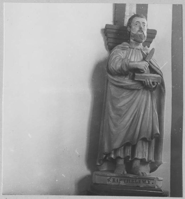 statue : Saint Barthélémy