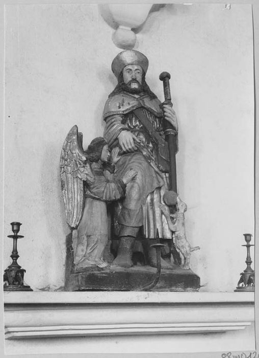 statue : Saint Roch