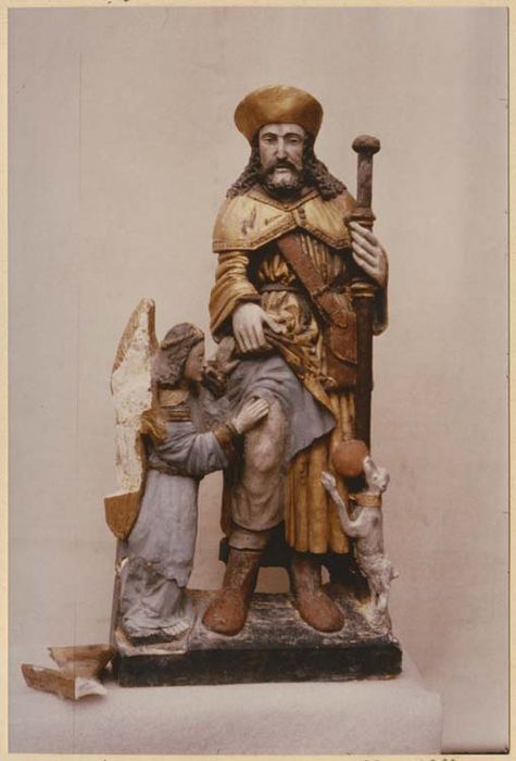 statue : Saint Roch