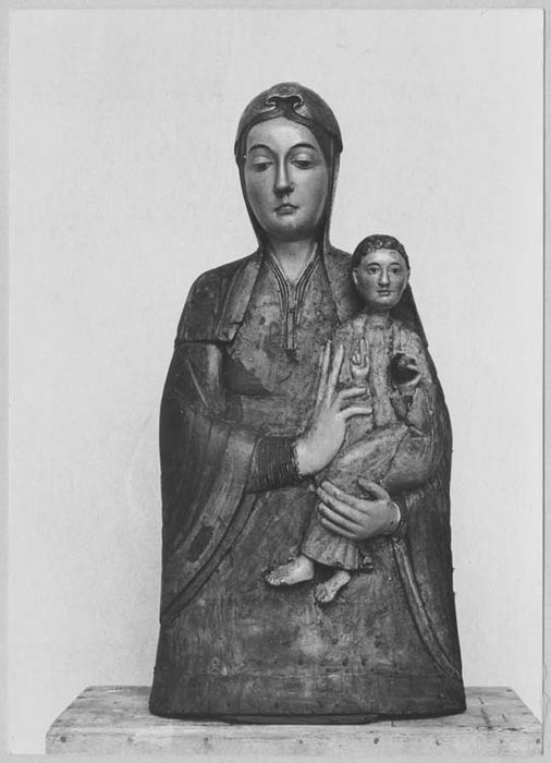 statue : Vierge à l'Enfant dite du trésor