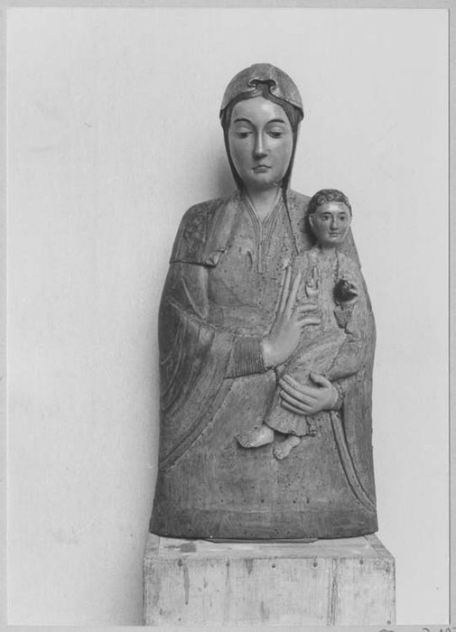 statue : Vierge à l'Enfant dite du trésor