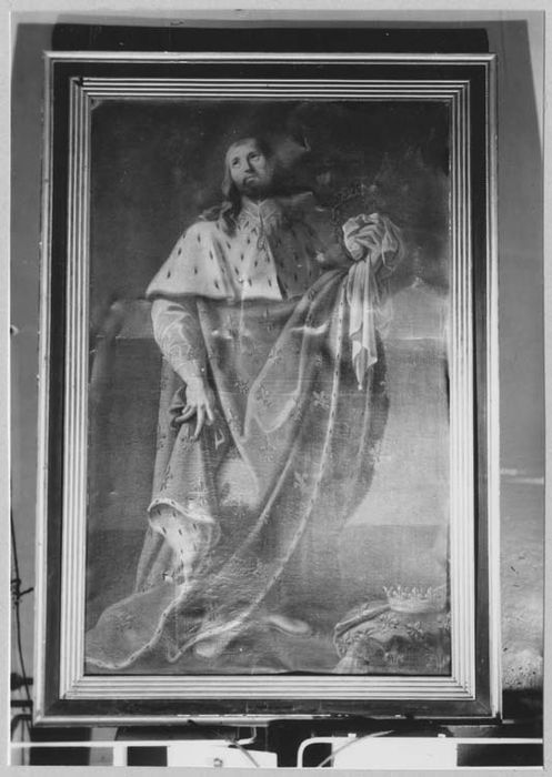 tableau : Saint Romary, fondateur de l'abbaye de Remiremont