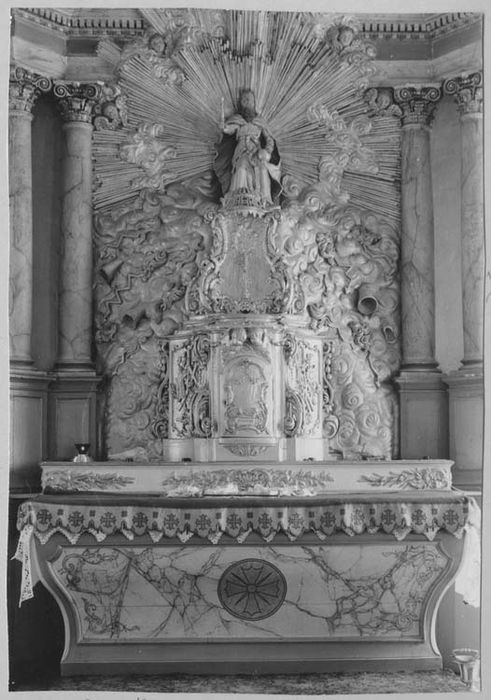 autel, retable, tabernacle (maître-autel)