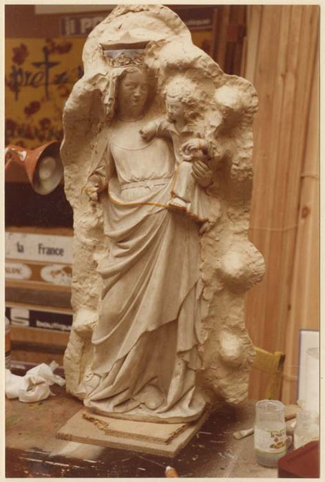 statuette : Vierge à l'Enfant