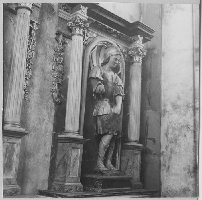 retable, statue : Saint Julien