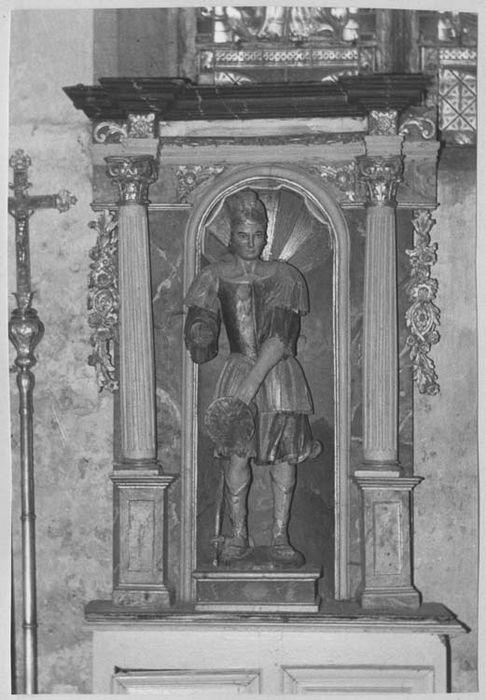 retable, statue : Saint Julien