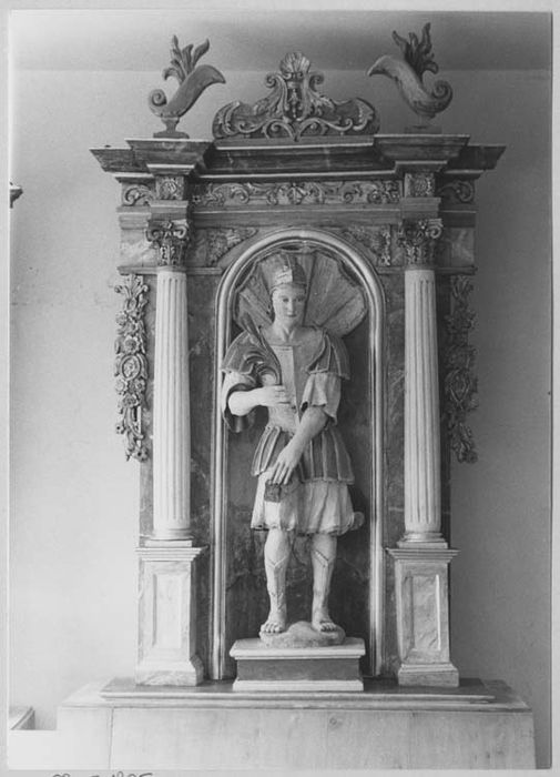 retable, statue : Saint Julien