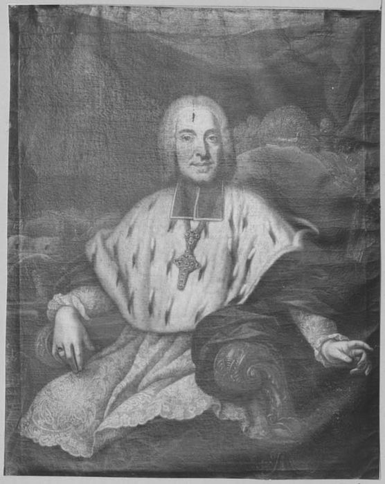 tableau : Portrait de Guillaume Florentin, prince de Salm-Salm (1745-1860), évêque de Tournai