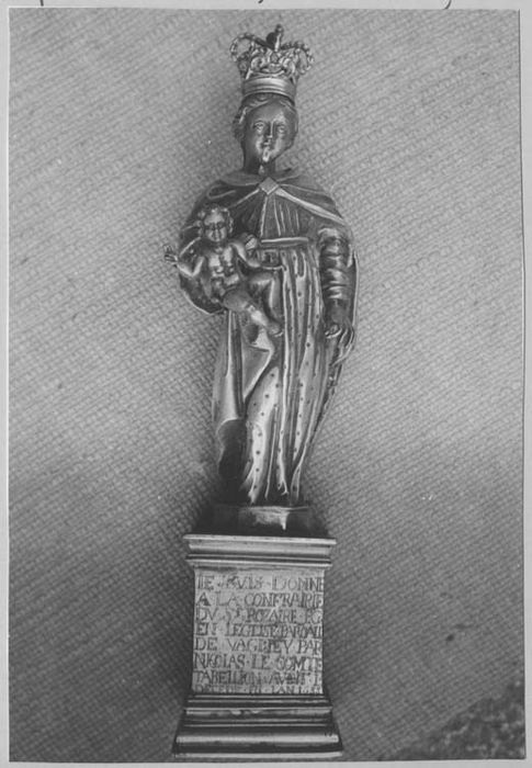 statuette : Vierge à l'Enfant