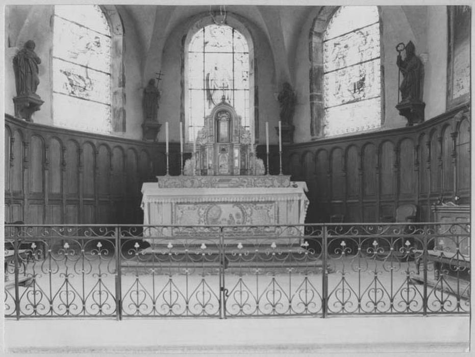 autel, tabernacle, exposition (maître-autel)