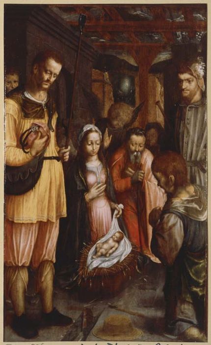 tableau : l'Adoration des Bergers