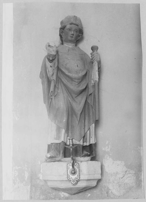 statue : Saint évêque