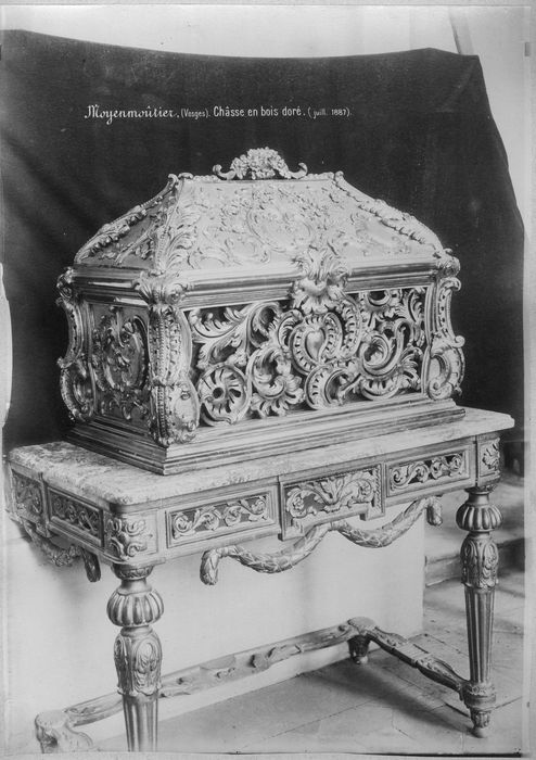 châsse dite de saint Hidulphe ; console